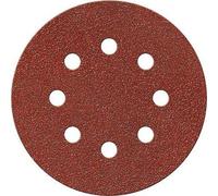 Disco Abrasivo Fibrato Velcrato 8 Fori Imperial 125 x 22,2 mm 50 Pezzi
