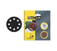 Disco Abrasivo Flexovit Hook & Loop 115Mm Pacco Assortito 6 FLV64750