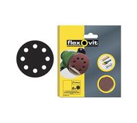 Disco Abrasivo Flexovit Hook & Loop 125Mm Medio 80G Confezione 6 FLV64762