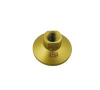 Disco abrasivo for smerigliatrice angolare con testa piatta brasata al diamante da 2 pollici e 5 cm, for rifinitura di piani di lavoro in marmo e pietra.(M10 45 Grit)