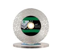 Disco abrasivo for taglio piastrelle a secco da 1/2 pezzi, 115/125 mm, segmento triangolare bilaterale, lama diamantata for granito e marmo, piastra di(125mm,1pc)