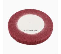 Disco abrasivo in tessuto non tessuto a grana 320 per lucidatura e rettifica di metalli, tra cui acciaio e alluminio (100 mm)