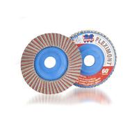 Disco abrasivo lamellare diamantato 115 mm Montolit FleximontGG platorello