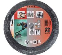 DISCO ABRASIVO LEVIGATRICE PARETI TC-DW225 EINHELL - MM 225 GRANA 120 CF=PZ 5...