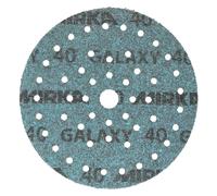 DISCO ABRASIVO MULTIFORO LEVIGATRICE MURO 'GALAXY Ø 125 mm -PZ 50 - grana 240