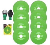 Disco abrasivo per lastre di roccia, disco da taglio per vetro da 20/22,3 mm, disco indistruttibile per smerigliatrice angolare, piastra in ceramica per ceramica, piastrelle, vetro, giada, bottiglie