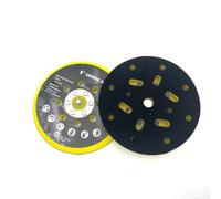 Disco abrasivo pneumatico da 150 mm, adatto per levigatrice ad aria compressa Mirka con diametro di 150 mm, disco abrasivo manuale, adatto per Mirka, compatibile con modelli a 15 e 17 fori, 150/disco
