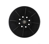 Disco abrasivo professionale da 22,9 cm con cuscinetto di riserva, progettato per levigatura senza polvere per cartongesso (duro)