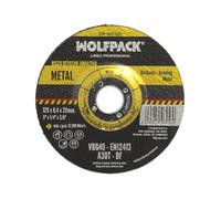 Disco Abrasivo Revisione 125x6,0x22,23. Disco Smerigliatrice Universale a Disco Radiale Compatibile con Tutte le Smerigliatrici.