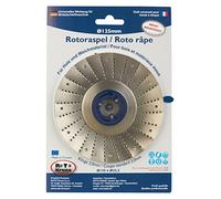 Disco abrasivo Rotoraspel per levigare rapidamente legno, plastica, gomma, polistirolo, sculture, arti e forme | per smerigliatrice angolare Ø 125 mm x 22,2 mm (lama a grana fine 2,0 mm)