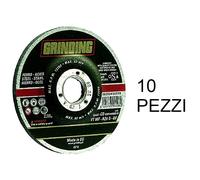 Disco abrasivo taglio FERRO depresso grinding 115/125/230 X 22,23 MM. 10 PEZZI