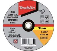 Disco Abrasivo Taglio Ferro Makita Piano 230 x 22,2 mm H 2,0 mm 50 Pezzi