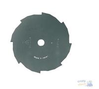 DISCO ACCIAIO PAPILLON 8 DENTI PER DECESPUGLIATORI mm 250