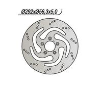 DISCO ANTERIORE SX NG 735 HARLEY DAVIDSON XL XLH SPORTSTER HUGGER 883 2000 2003