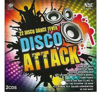 Disco Attack 2CD 22 Disco Dance Fever Anita Ward Three Degrees Earth Wind Fire