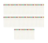 Disco Ball Cocktail Picks,100 Piece Dessert Skewers | Disco Ball Decor Toothpicks - for Charcuterie BBQ Sandwich Christmas Holiday Party Supplies Indoor Outdoor Food Cake