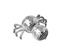 Disco Ball Decorations, Mirror Spider Shaped Disco Balls, Room Decor Centerpieces, Cute Dazzling Ornaments Pendant, Ideal for Halloween, Prom, Birthday, Graduation, Wedding Celebrations, 11x6cm