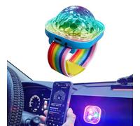 Disco Ball Light - ABS+PC 5 x 3,5 cm | Sound Activated LED Stage Light, caricatore USB per la casa e il compleanno di Halloween Christmas Wedding Decorations | For Party Entertainment Daily Use