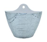 Disco Ball Planter - Disco Ball Vaso Flower Pots Plant | Specchio Disco Wall Planter, Discoteca Ball Planter Indoor, Discoteca Planter per interni - Vaso a sfera da discoteca, vasi da Boho per pla