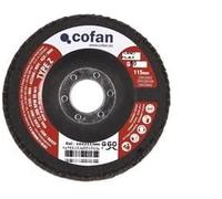 Disco base laminato piatto 115 mm. G-120 ZIRCONIO"vendita unitaria"