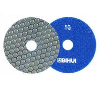 DISCO BIHUI DIAMANTATO VELCRO LUCIDATURA A SECCO 100 mm GRANA 50 DPP405