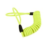 Disco Blocco moto bloccante Accessori di sicurezza motociclisti Accessori promemoria del cavo allarme bloccante cavo di promemoria per la molla per motociclette scooter freno bloccante verde fluoresc