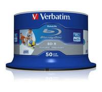 DISCO BLU-RAY REGISTRABILE VERBATIM 43812 BD-R 25GB 6x bobina 50 pezzi