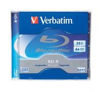 Disco Blu Ray Verbatim con custodia da 25 GB Rivestimento super rigido di qualit