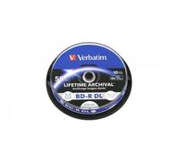 Disco Blu-ray Verbatim M-Disc BD-R DL 50 GB 6x Stampabile 10 Pezzi