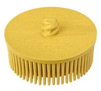 Disco Bristle Scotch-Brite Roloc RD-ZB, 50 mm x 15.8 mm, P80, giallo