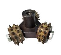 Disco Buschhammer Martello for boccola in lega Litchi a 3 rulli for levigare e lucidare pietra marmo granito granito strumento abrasivo for pavimenti in cemento