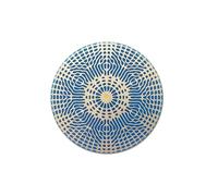 Disco cimatico 639 Hz emozioni/connessione a 2 lati, oro/rame, cera d'api - facilita la comunicazione - Frequenza sacra Solfeggio