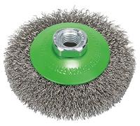 Bosch Spazzola conica Clean per inox ondulato inossidabile 100 mm 0,35 mm 12500 rpm M14 Quantità:1