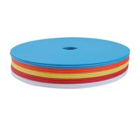 Disco con logo per allenamento di calcio, set di dischi colorati per allenamento di calcio, piastra antiscivolo per allenamento di calcio, attrezzatura multifunzionale per allenamento di calcio per