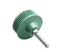 Disco con setole abrasive Set di spazzole for dischi con setole in gomma da 5 pezzi abrasivi con biella for sbavatura lucidatura di metalli, alluminio, ferro automobilistico