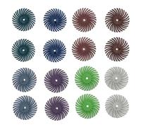 Disco con Setole,Dischi in Setola 50 pezzi 80-5000 grana 25 mm disco setola spazzola abrasiva 2,35 gambo ruota lucidante(5000 grit kt)