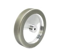 Disco da 250 mm 250x50x12 mm Mola for affilatura coltelli CBN da 10″ for smerigliatrice Tormek T8 elettrolitica Grana 80 180 400 1000(400 Grit)