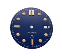 Disco da 31,1 mm per quadrante modificato Seiko Letteralmente adattato al movimento 2813 2824 EC4, EC4-1blu-31,1 mm, misura unica