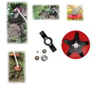 Disco da diserbo, Disco da diserbo per tosaerba universali, Piastra di diserbo multifunzionale per la stagione per decespugliatore Lama per erbacce Mangia erbacce (1)