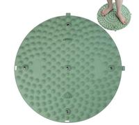 Disco da massaggio per riflessologia plantare, cuscinetti per digitopressione delle piante dei piedi, alleviare la fatica, dragare i meridiani, adatto per la casa o l'ufficio (verde, 50 cm)
