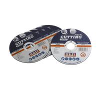 Disco da Taglio Ø115 X 1.6mm 22mm Foro Confezione Di 5 - Sealey Ptc / 115ct5