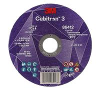 Disco da Taglio 3M Cubitron 3, 86616, 60+, T41, 115 mm X 1 mm X 22.23 Mm, En, 25/ Pack