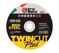 Disco da taglio Abra Beta Twincut 115 x 1-1,2-1,6 mm speciale per inox e metalli