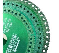 Disco da taglio con lama diamantata brasata da 115/125 mm, 22,23 mm, acciaio, metallo, pietra, ghisa, rinforzo in acciaio, alluminio(2PCS 115mm-125mm)