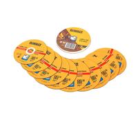 Disco da taglio DeWalt DT3507 - 125 x 22,23 x 1,0mm - RVS - inox 10pz