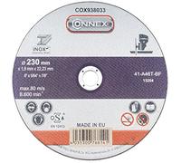 Disco da Taglio di Precisione per Acciaio Inox-Alluminio, Diametro 230 mm, Spessore 1,9 mm, Certificazione di Sicurezza OSA-EN 12413