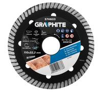 Disco da taglio diamantato 110x22,2xmm per 58GE138