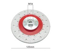 Disco da taglio diamantato all'usura 100/115/125 mm 1 per pz brasato diam