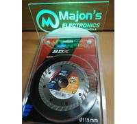 Disco da taglio diamantato BDX115 ceramica gres porcellanato piastrelle mattoni