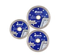 Disco da taglio diamantato da 105/115/125 mm, lama con denti ondulati supersottili, sega circolare for marmo, granito e ceramica.(4.5inch 115mm)